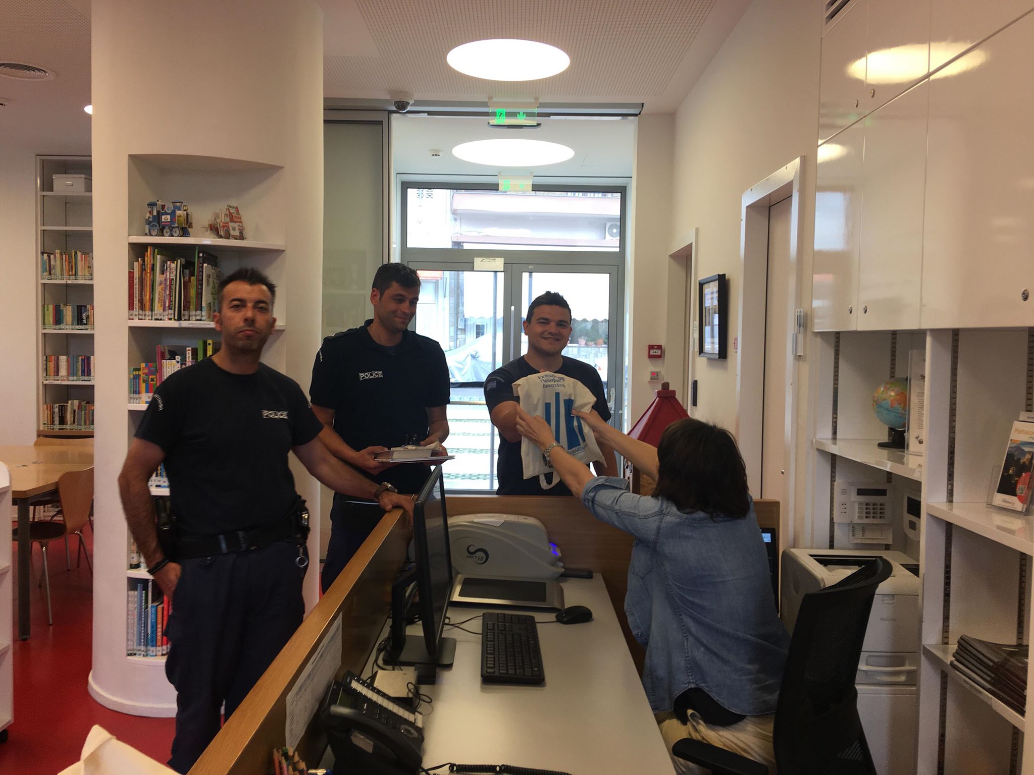 Visit of the Trikala Police Department