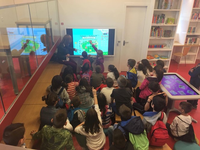 to 30o dimotiko scholeio trikalon stin bibliothiki 2017 05 18 1