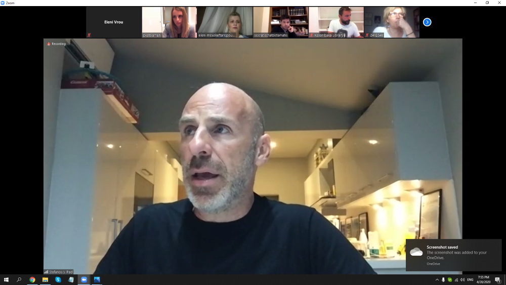 pragmatopoiithike i tilediaskepsi me to syggrafea stefano xenaki 2020 04 20 1