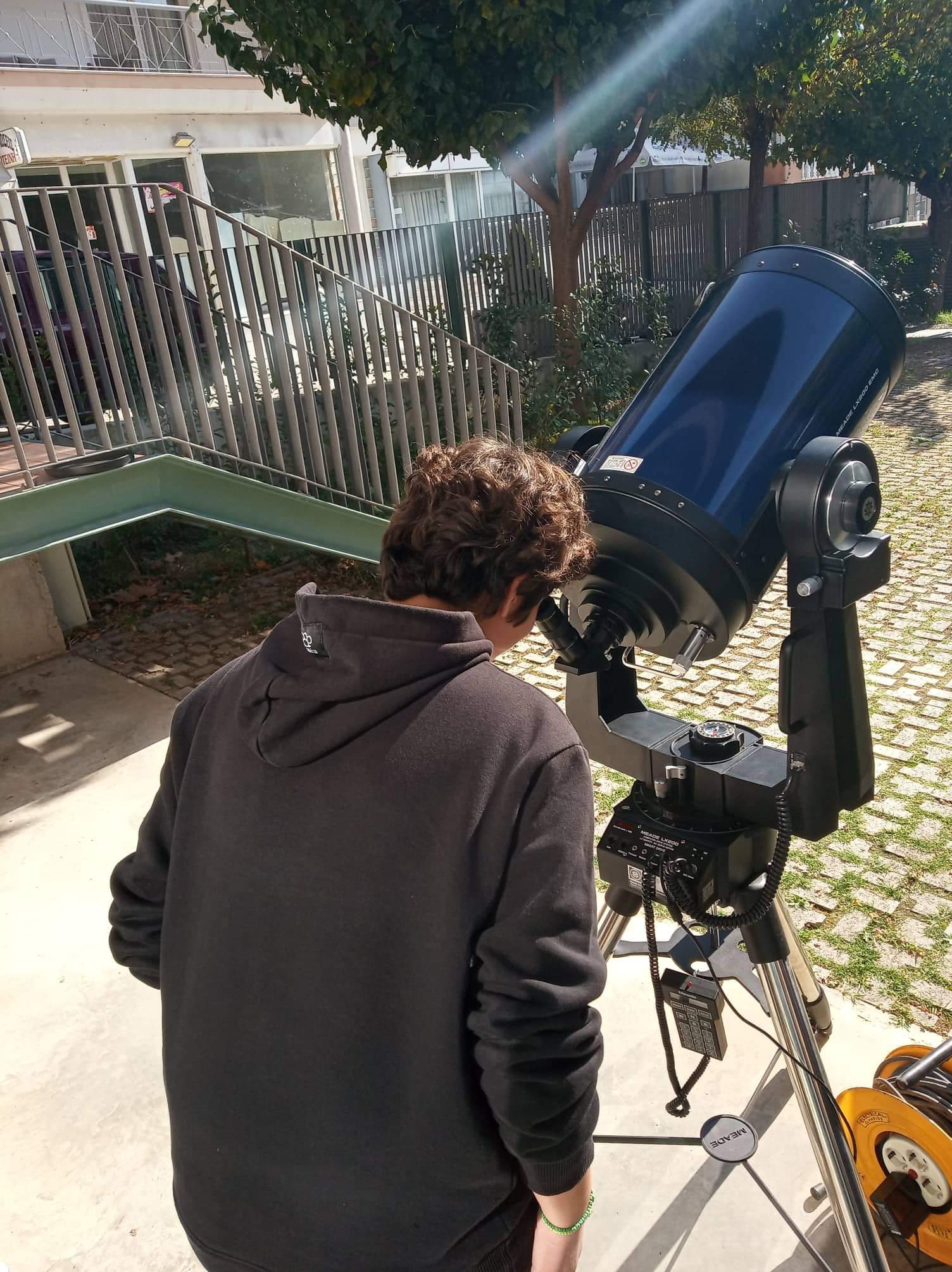 solargazing with the 2nd gymnasium 2022 11 04 1