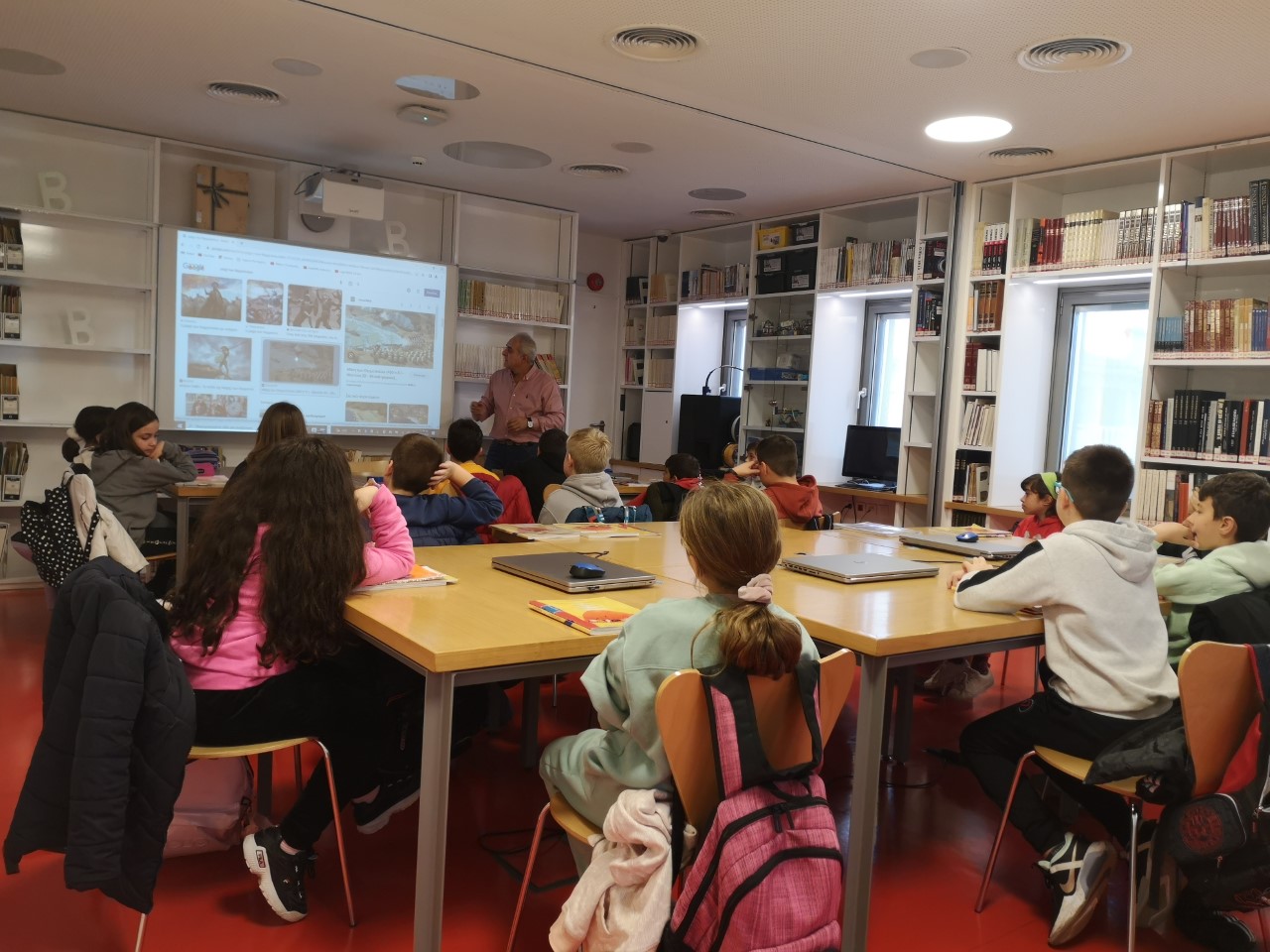 visit of the 4th grade of the 1st elementary school 2022 12 09 1