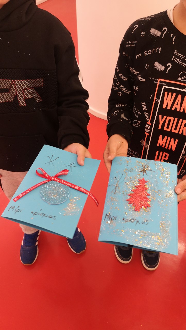 christmas cards were distributed at the pediatric clinic of the g hospital of trikala 2022 12 14 1