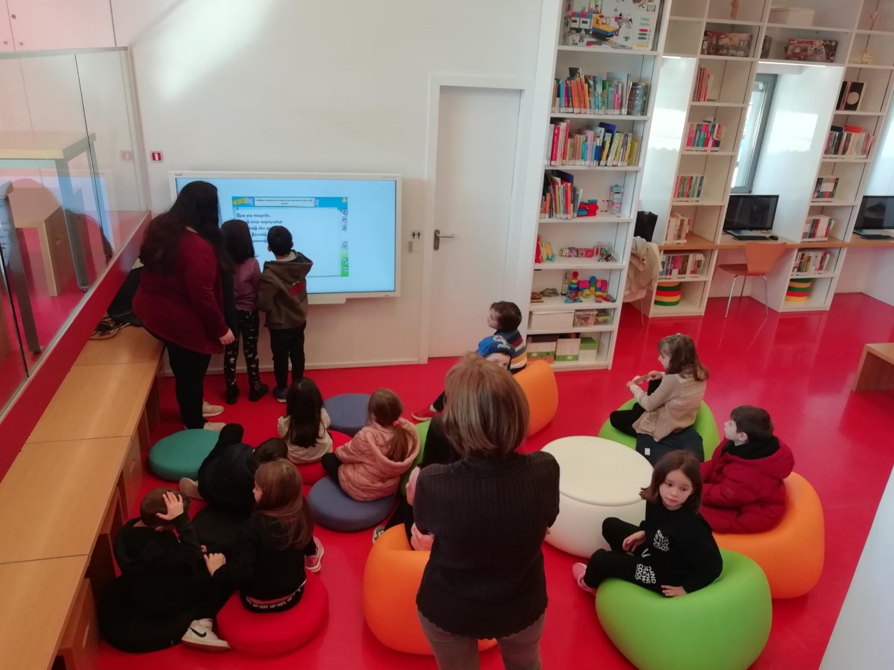 visit of the trikala 30th primary school 2023 02 02 1