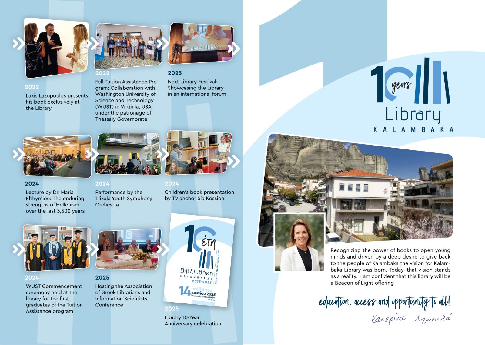 10 Years Kalambakα Library: Our Journey