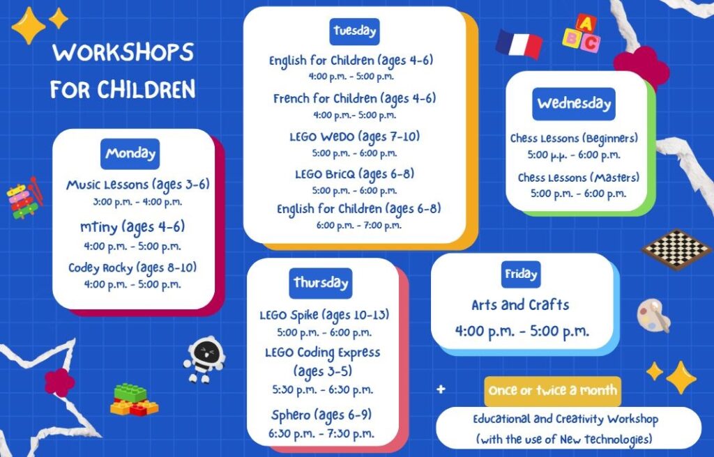 Workshops for Children ENG