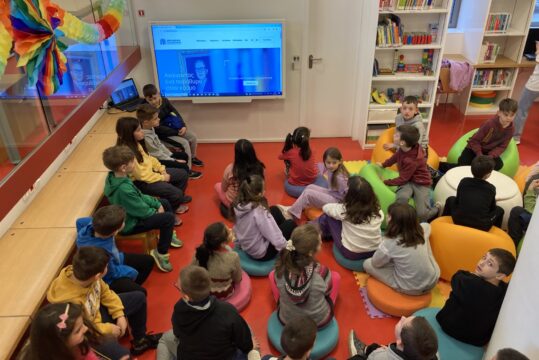 Εκπαιδευτική Επίσκεψη του 30ου Δημοτικού Σχολείου Τρικάλων στη Βιβλιοθήκη