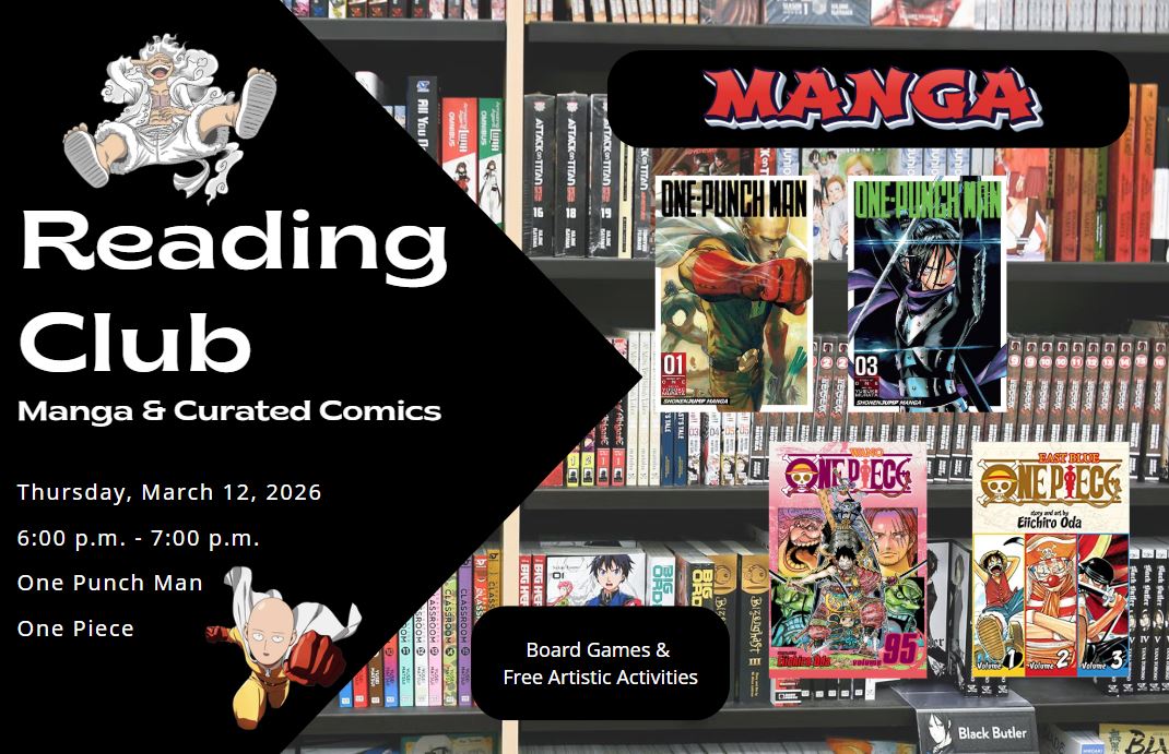 Manga Club: The Adventure Begins at the Library!
