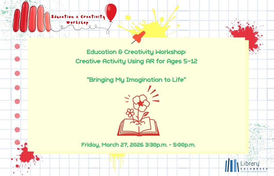 Education and Creativity Workshop: "Bringing my imagination to life"