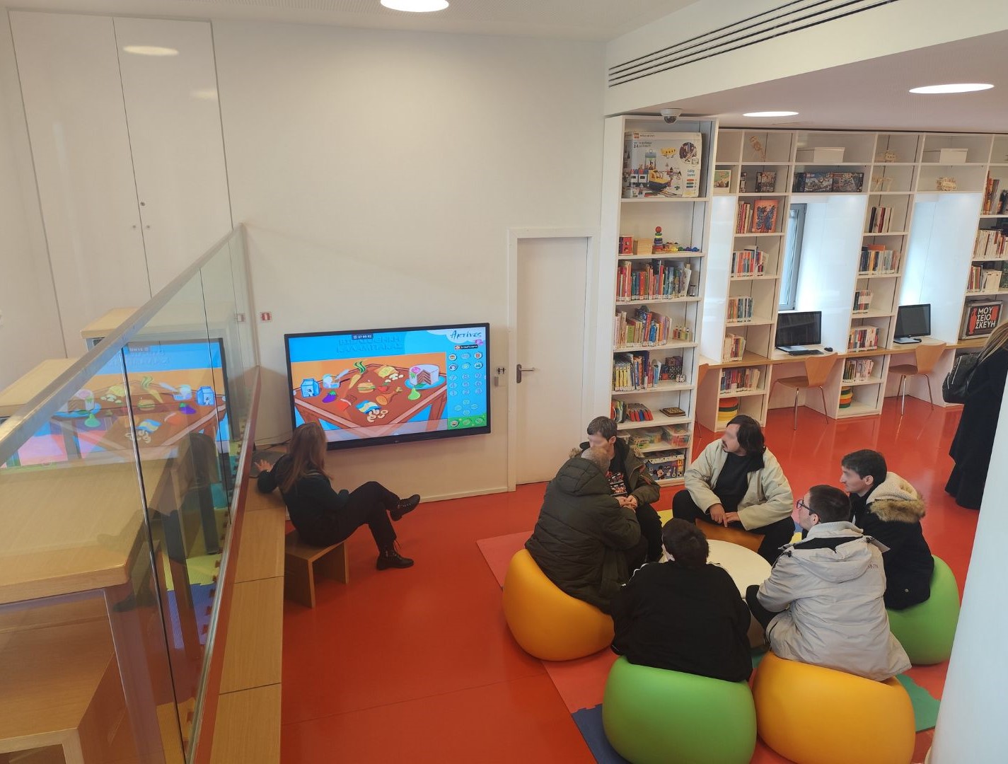 Εκπαιδευτική Επίσκεψη της Π.Ο.Φ.Ε.Κ.Ο. Τρικάλων στη Βιβλιοθήκη