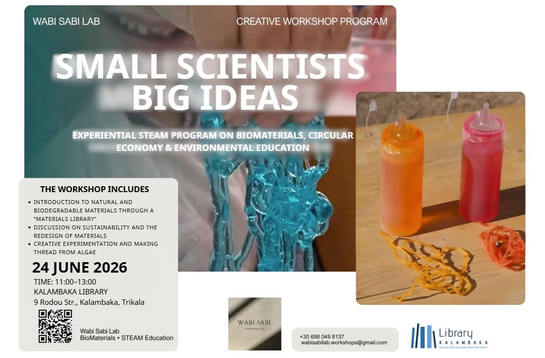 Little Scientists, Big Ideas: Experiential STEAM Workshop at the Library