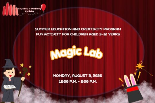 Summer Activities 2026: Magic Workshop