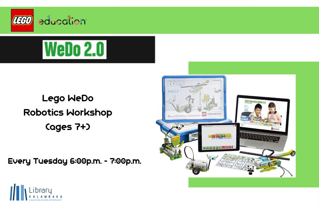 WeDo 2.0 Robotics Workshop (Ages 7-10)