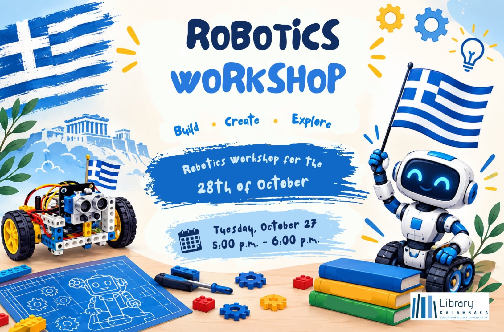 Robotics Workshop: October 28th Special Mission