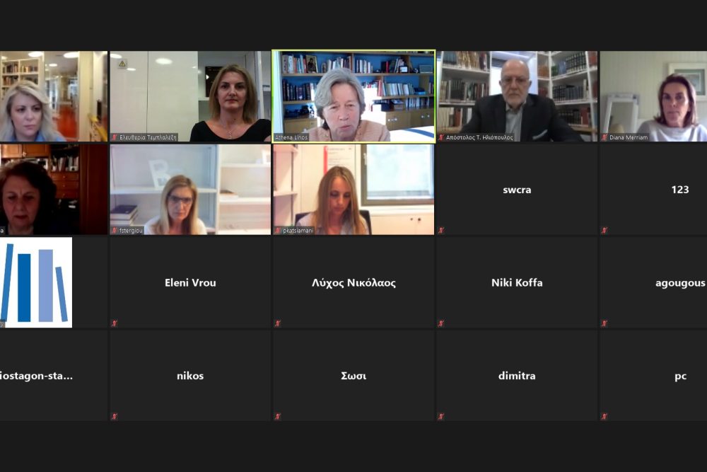 pragmatopoiithike i tilediaskepsi me tin ka athina linoy kathigitria epidimiologias toy ekpa 2021 06 11 1